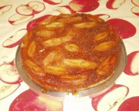 Torta caramelizada de banana