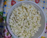 Pipoca fit sem óleo