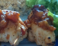 Filé de frango recheado