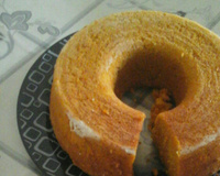 Bolo cremoso de cenoura