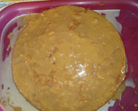 Bolo molhadinho de doce de leite