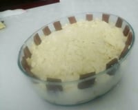 Pavê de chocolate branco