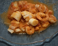 Camarão com requeijão