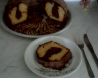 Bolo poetisa século XXI (cobertura de chocolate)