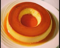 Pudim de leite em pó com leite de coco