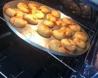 Bolinha de queijo de forno