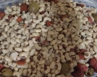 Salada de feijão fradinho