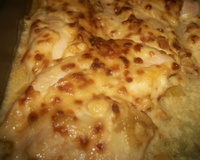 Frango rápido com molho de cebola