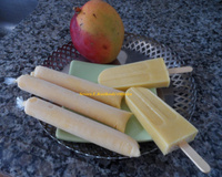 Picolé ou sacolé de manga