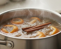 Minha tia fervia cascas de tangerina com canela e eu nunca entendi o porquê até fazer em casa: agora repito toda semana e sempre funciona