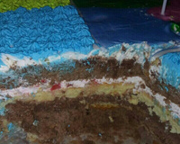 Bolo de farinha de trigo