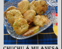 Chuchu à milanesa do Lúcio Cézar