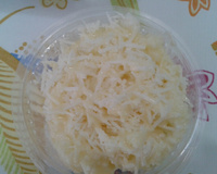 Cuscuz branco cremoso