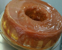 Bolo de fubá com goiabada