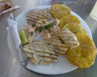 Banana verde  (patacon colombiano)