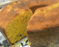 Bolo de maracujá (sem lactose, sem soja)