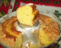 Bolo de laranja simples