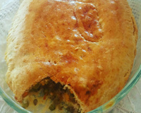 Torta salgada 2 recheios