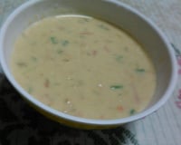 Sopa fit de frango com batata doce