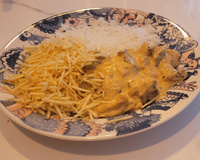 Estrogonofe de carne com champignon simples 