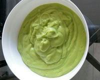 Sobremesa de abacate