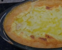 Frango desfiado ao creme de milho