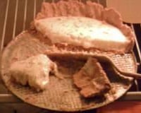 Torta de limão com massa de biscoito maisena