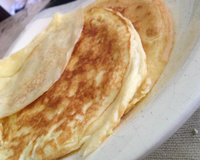 Crepe de tapioca (crepioca)