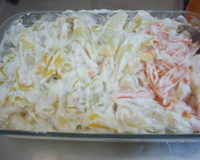 Salada de legumes com maionese