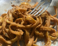 Macarrão com sardinha Edbru