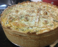 Empadão de frango com catupiry