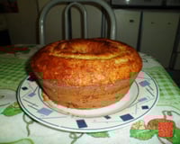 Bolo de banana com farinha de trigo