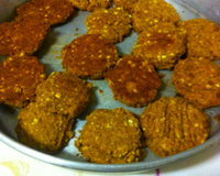 Biscoito aveia e banana