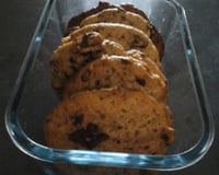 Cookie de chocolate tradicional