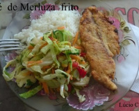 Filés de merluza fritos (Lúcio Cezar)