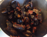 Caçarola de mexilhões