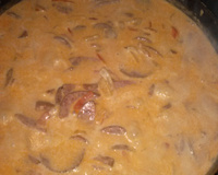 Estrogonofe de calabresa