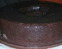 Bolo de chocolate amargo