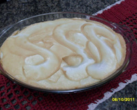 Abacaxi com creme delicioso