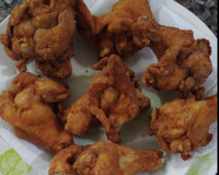 Coxa de frango empanada da mamãe