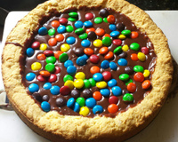 Torta de chocolate com amendoim