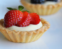 Tortinha gelada de creme com morango: receita deliciosa