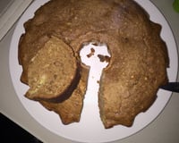 Bolo de banana integral