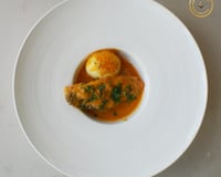 Moqueca de peixe frito ao leite de coco