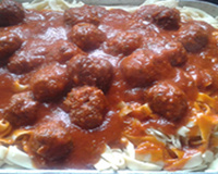 Almôndegas com bacon