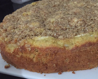 Bolo de banana com aveia