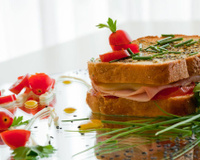 Sanduíche de forno da Tata