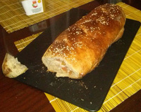 Pão de batata recheado