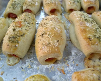 Cachorro quente assado