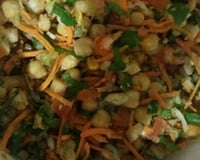 Salada de grão-de-bico
